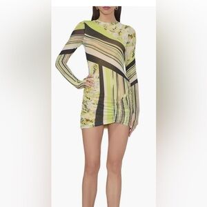 AFRM Mirza Dress – Wing Stripe – Size XXS – NWT